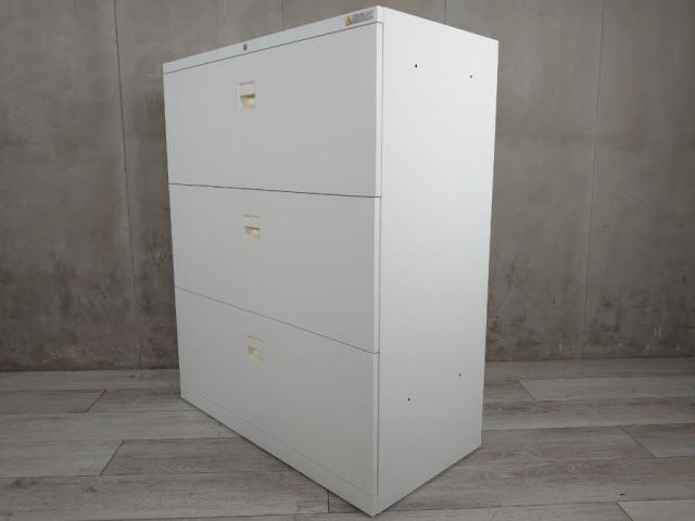 【中古】3S 書庫 4B3SZC ZA75 オカムラ（okamura） ローキャビネット／ラテラル