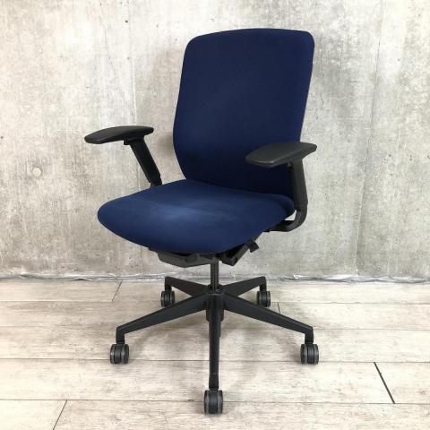 【中古】クレネ KRA-00C ウチダ（UCHIDA) 肘付ハイバックチェア