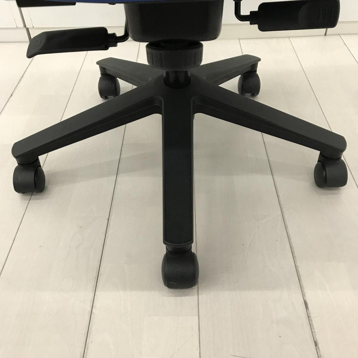 中古】 ナイキ/NAIKI 肘無ローバックチェア 583565 - 中古オフィス家具