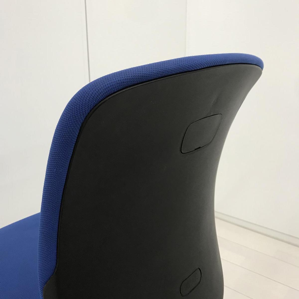 中古】 ナイキ/NAIKI 肘無ローバックチェア 583565 - 中古オフィス家具