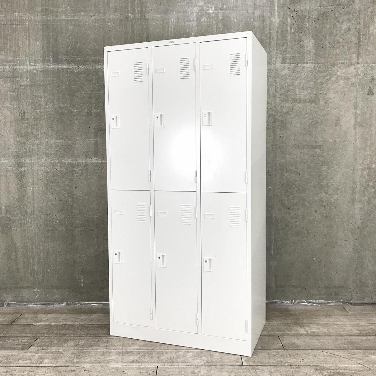 中古】LK ナイキ/NAIKI 6人用更衣ロッカー 583576 - 中古オフィス家具 
