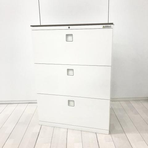 【中古】レクトライン 4TG3ZC ZA75 オカムラ（okamura） ローキャビネット／ラテラル