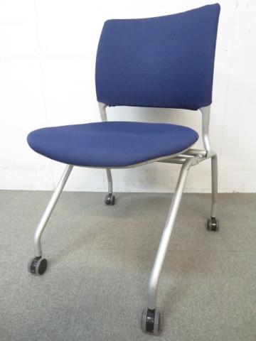 【中古】エレナⅡ HD25ZY-FFW4 オカムラ（okamura） スタッキングチェア