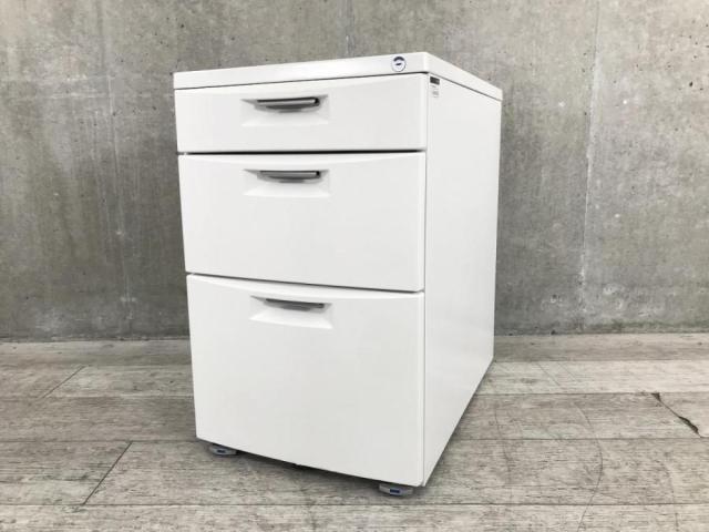 【中古】CZシリーズ  イトーキ（ITOKI） ワゴン3段