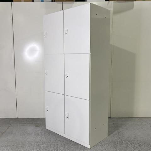 【中古】エディアロッカー BWUH-RN62X79SAWN コクヨ（KOKUYO） 6人用パーソナルロッカー