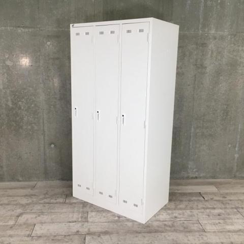 【中古】ＳＬＫロッカー SLKW-3 生興 3人用更衣ロッカー