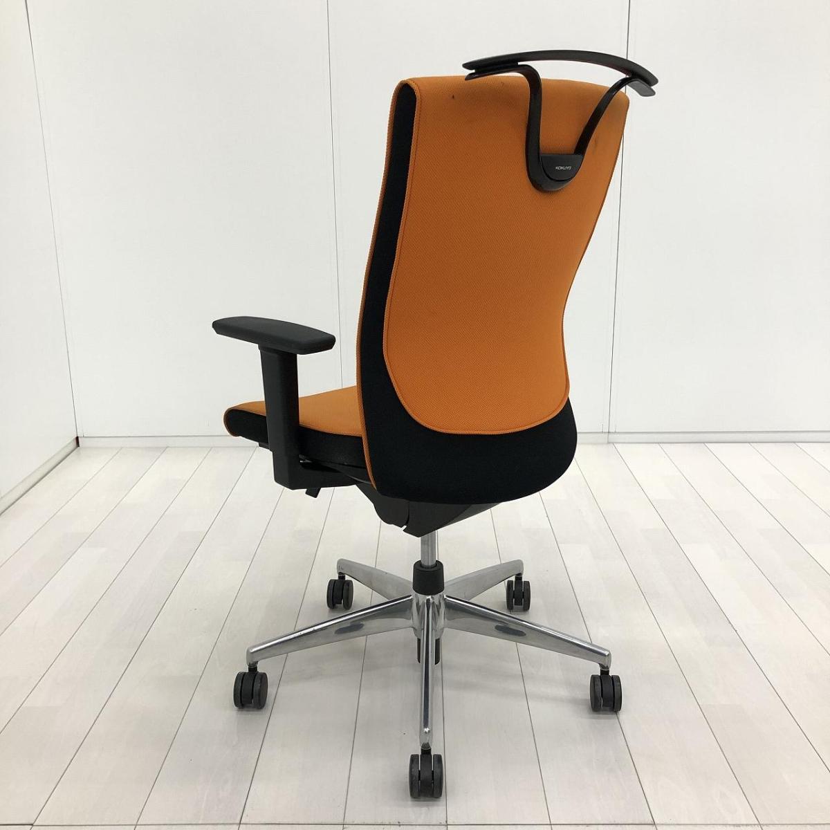 中古】プント CRS-G2402F6 コクヨ/KOKUYO 肘付ハイバックチェア 583833 