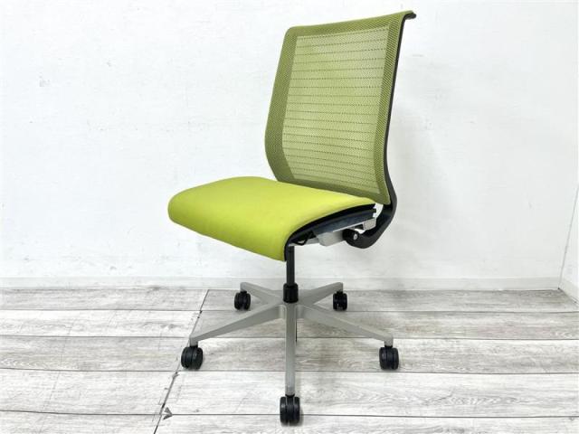 【中古】シンクチェア（旧モデル）  Steelcase（スチールケース） 肘無ハイバックチェア
