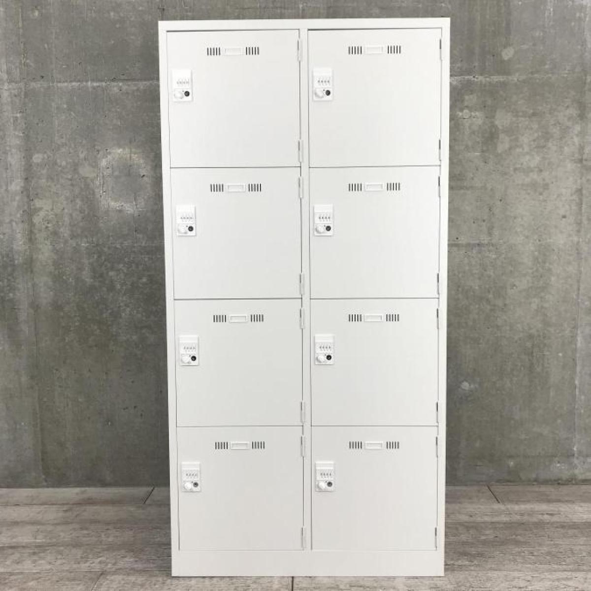 中古】SLDロッカー SLDW-8W 生興 8人用更衣ロッカー 583857 - 中古 