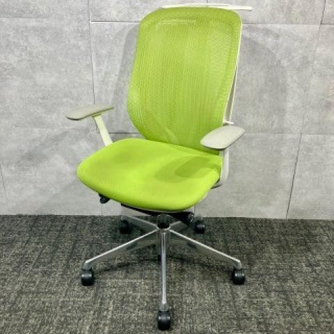 【中古】シルフィーメッシュ C646BW　FMP5 オカムラ（okamura） 肘付ハイバックチェア