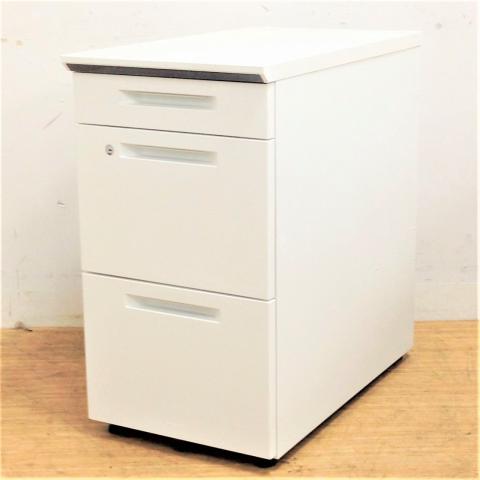 【中古】iSシリーズ SDE-ISN47CASAWN コクヨ（KOKUYO） 脇机3段