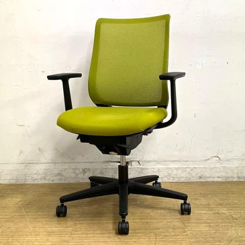 【中古】ミトラシリーズ CRS-G2900E6 コクヨ（KOKUYO） 肘付ローバックチェア