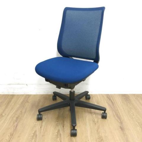 【中古】ミトラシリーズ CRS-G2900E6 コクヨ（KOKUYO） 肘無ローバックチェア
