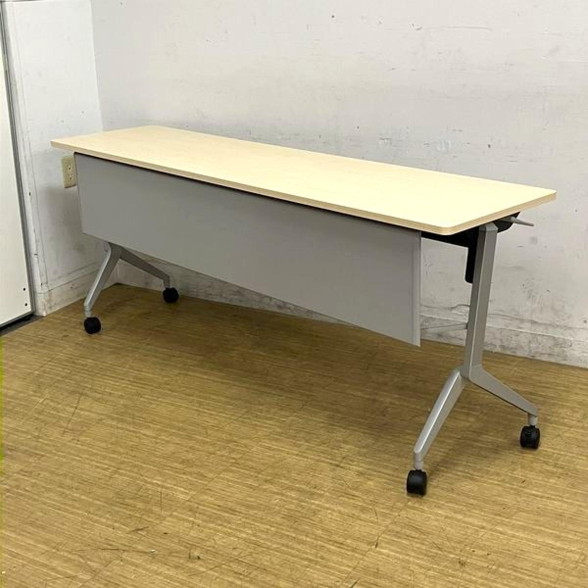 中古】リーフライン KTT-1200M10N コクヨ/KOKUYO スタックテーブル(長 