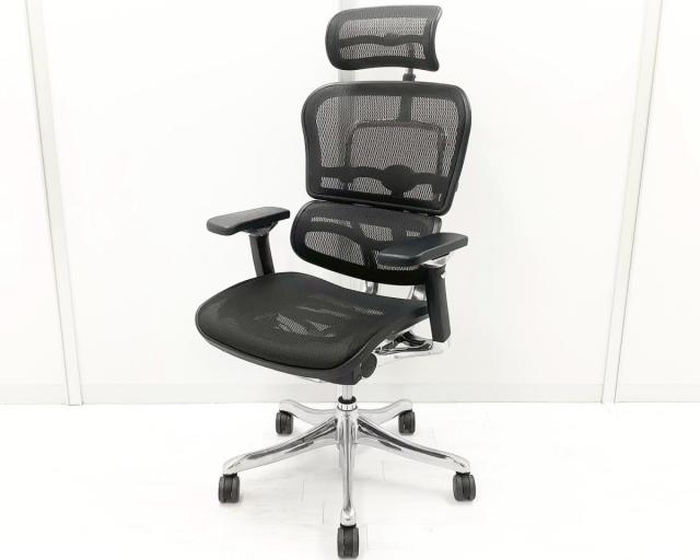 【中古】その他シリーズ  Ergohuman（エルゴヒューマン） 肘付ハイバックチェア