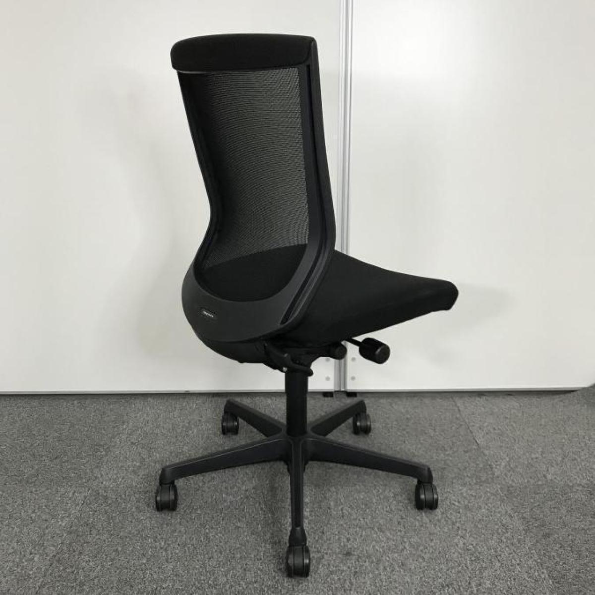 中古】エスクード C437ZR FHB1 オカムラ/okamura 肘無ハイバックチェア 