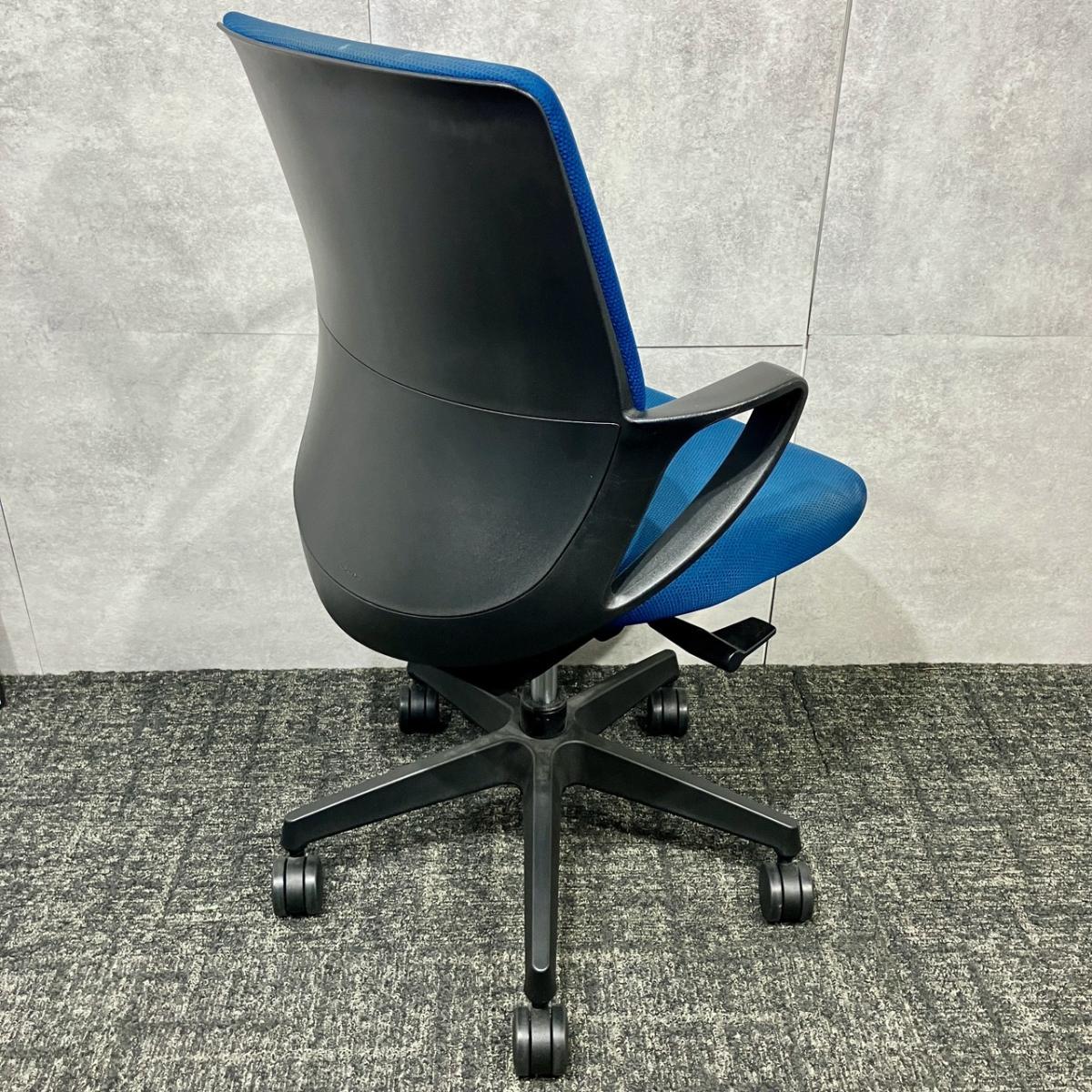 中古】ピコラ チェア CRS-G530E6 コクヨ/KOKUYO 肘付ローバックチェア 
