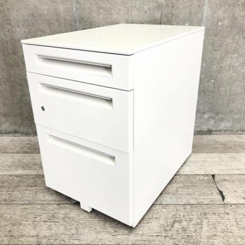 【中古】STワゴンシリーズ ST-A4-3-606SK ウチダ（UCHIDA) ワゴン3段