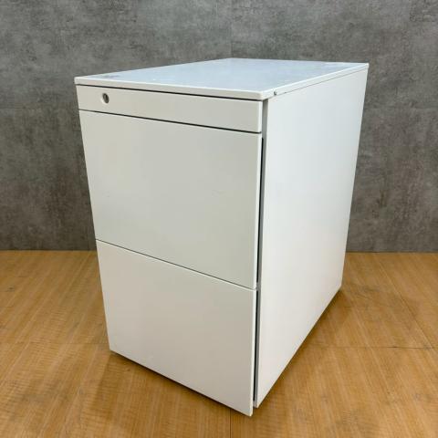 【中古】プロユニット  オカムラ（okamura） ワゴン3段