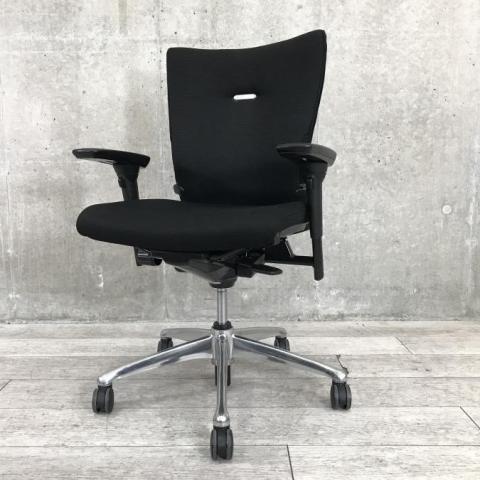 【中古】フィーゴチェア  オカムラ（okamura） 肘付ミドルバックチェア