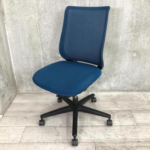 【中古】ミトラシリーズ CRS-G2900E6 コクヨ（KOKUYO） 肘無ローバックチェア