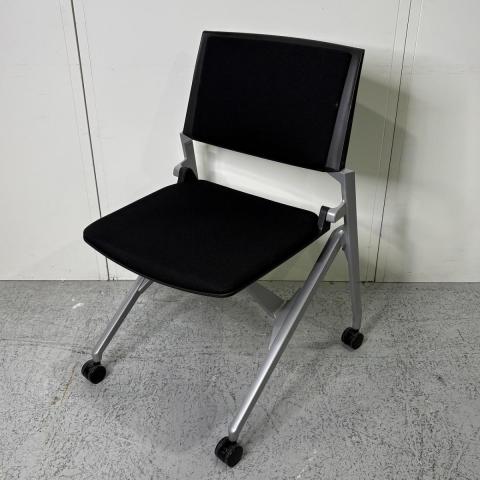 【中古】マルカ 81M1JB　FBA1 オカムラ（okamura） ネスティングチェア