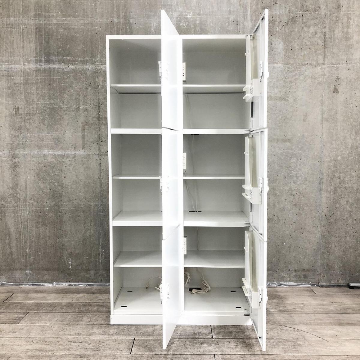 中古】エディアロッカー BWUH-RN62X79SAW コクヨ/KOKUYO 6人用 