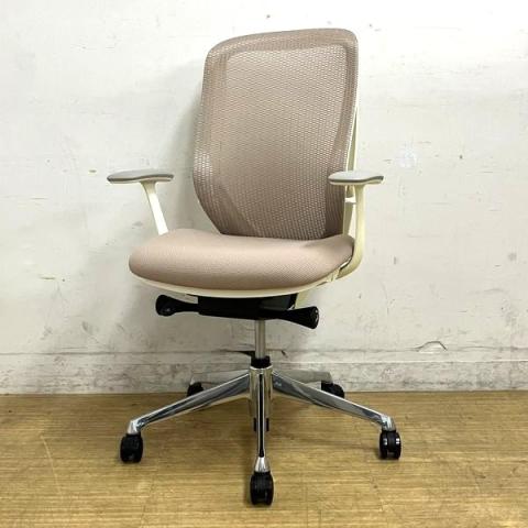 【中古】シルフィーメッシュ C645BW FMP7 オカムラ（okamura） 肘付ハイバックチェア