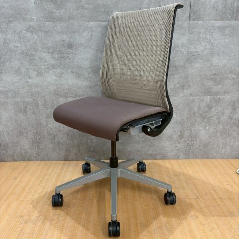 【中古】シンクチェア（旧モデル）  Steelcase（スチールケース） 肘無ハイバックチェア