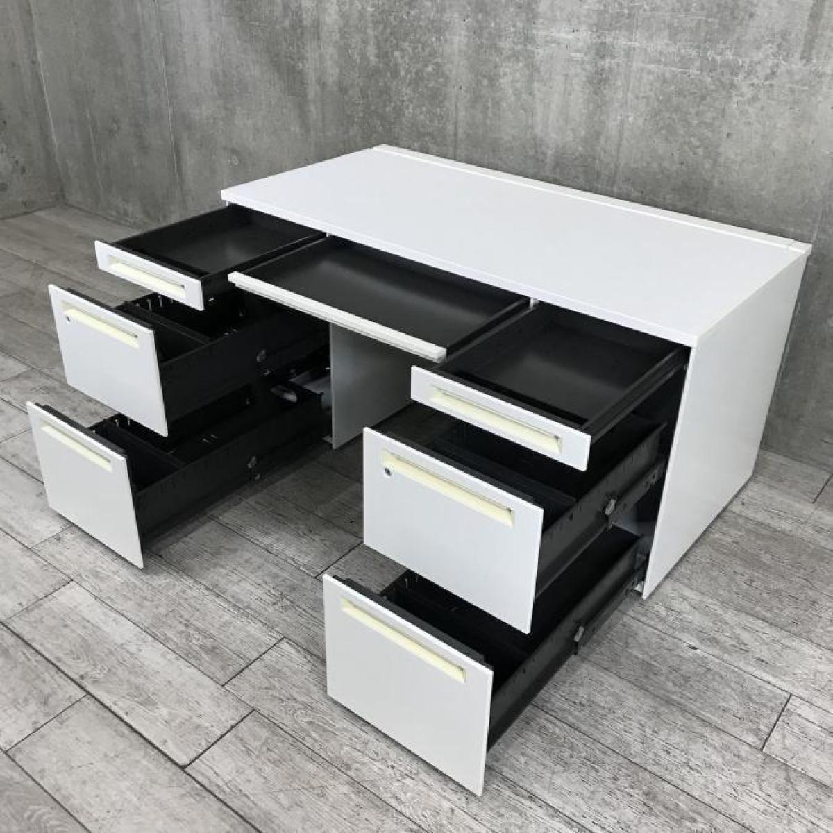 中古】アドバンス オカムラ/okamura 両袖机 584184 - 中古オフィス家具 