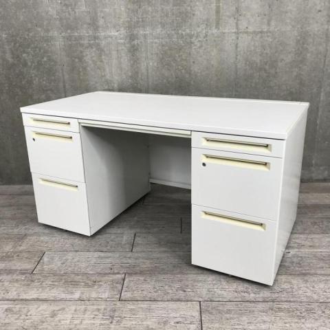 【中古】アドバンス  オカムラ（okamura） 両袖机