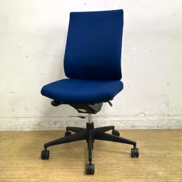 コクヨ　ウィザード3　肘無しハイバックモデル　プルシアンブルー×ブラックフレーム　定番のロングセラーシリーズ【愛知・名古屋・豊田・静岡・浜松】