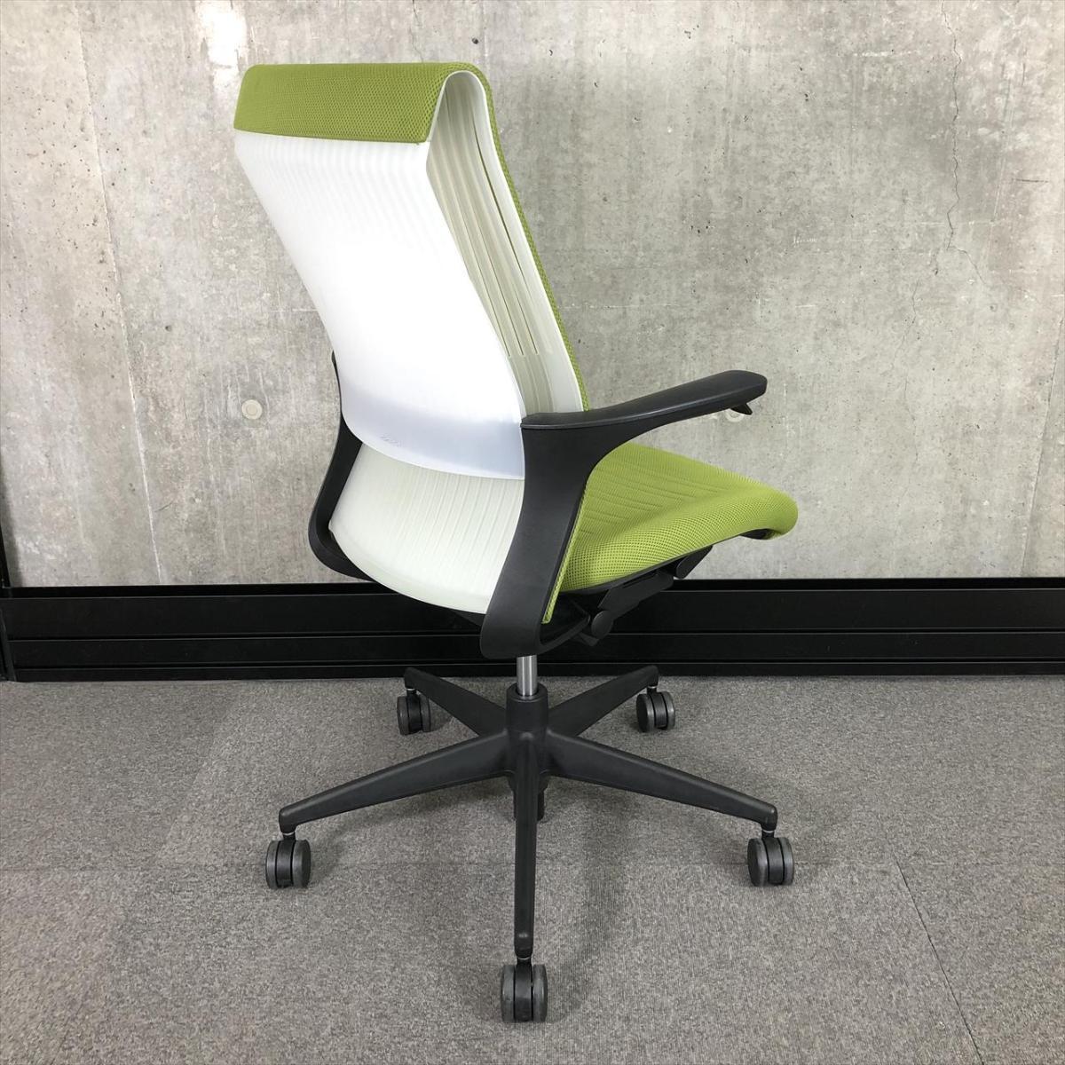 中古】M4 樹脂 CRS-G2201N コクヨ/KOKUYO 肘付ハイバックチェア 584210 