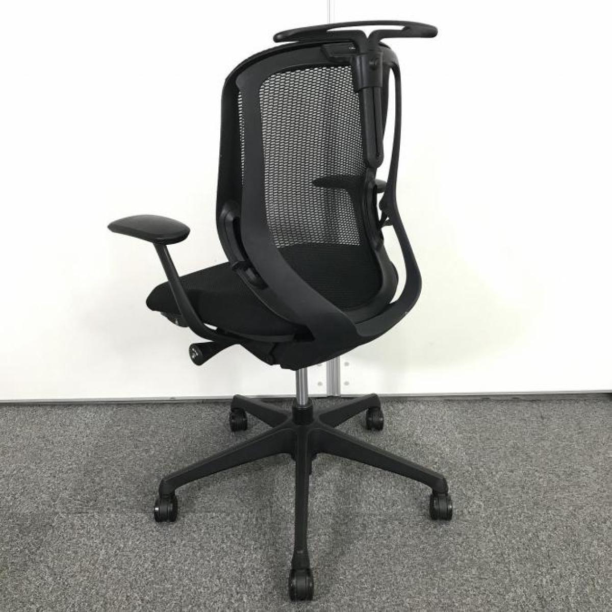 中古】シルフィー C631XR FMP1 オカムラ/okamura 肘付ローバックチェア