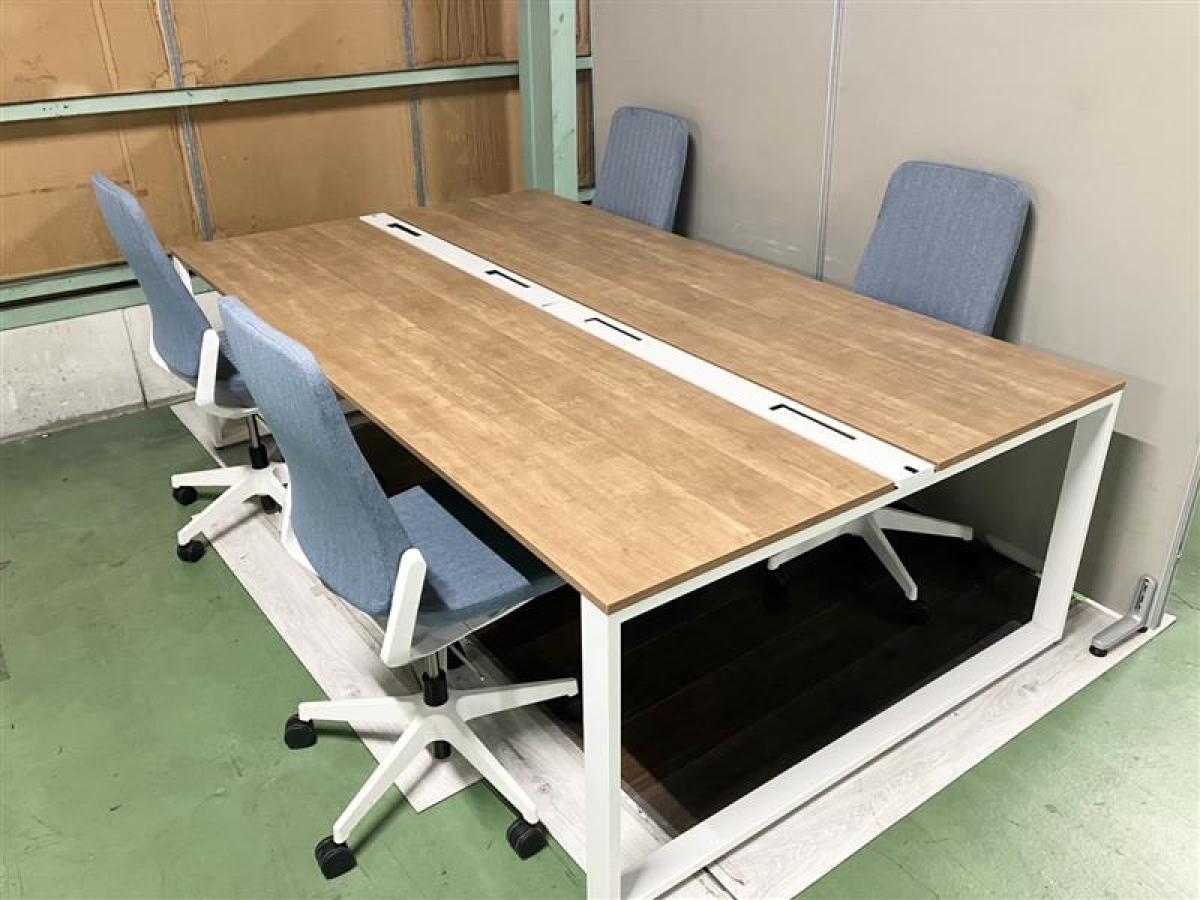 中古】ノットワーク イトーキ/ITOKI ミーティングテーブル（会議机 