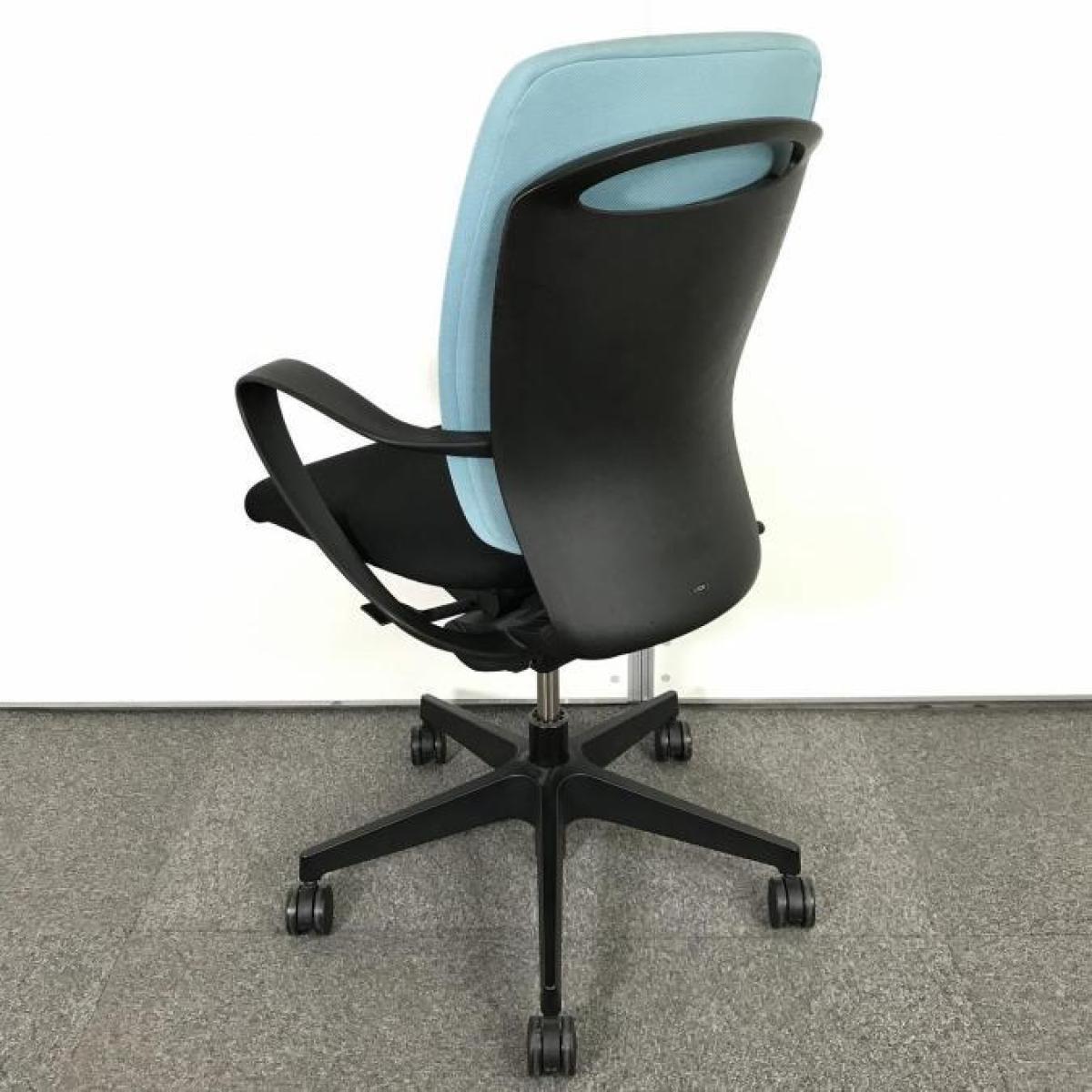 中古】フルゴ KF436GB-T1T1S4 イトーキ/ITOKI 肘付ハイバックチェア 