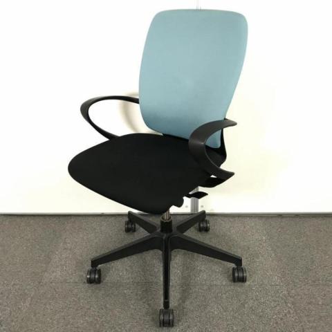 【中古】フルゴ KF436GB-T1T1S4 イトーキ（ITOKI） 肘付ハイバックチェア