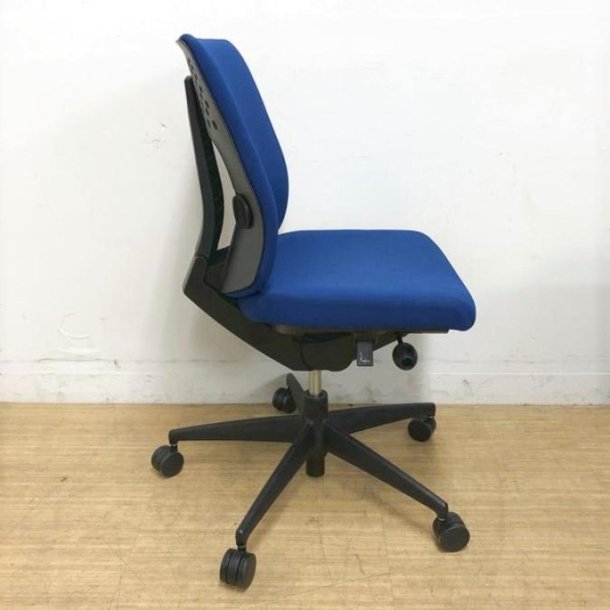 中古】ウィザード2 CRS-G1820F6 コクヨ/KOKUYO 肘無ローバックチェア 