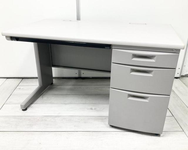 【中古】CZデスク CZN-127CA-WE イトーキ（ITOKI） 片袖机