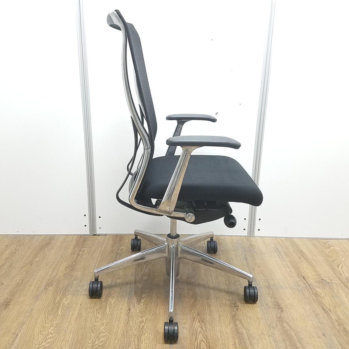 中古】フォスターチェア CR-G1420 コクヨ/KOKUYO 肘付ハイバックチェア