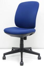 【座る人を選ばないフィット感！！】■プラス（PLUS）製　プリセア（Presea）チェア　肘無　ハイバック　■ブルー×ブラックシェル