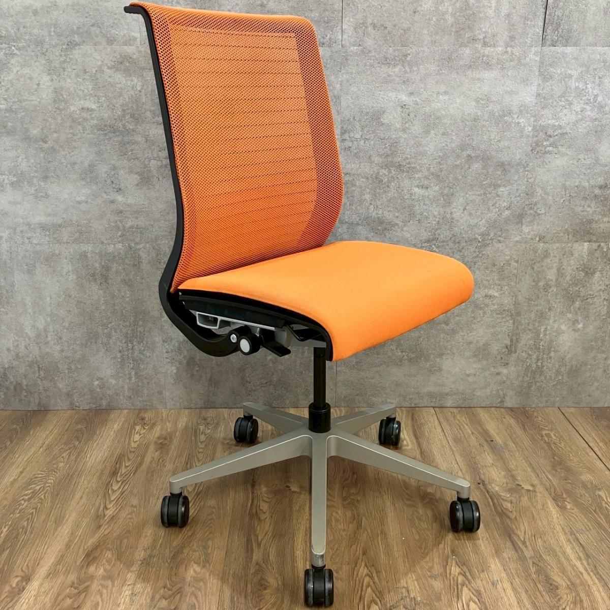 中古】シンクチェア（旧モデル） Steelcase/スチールケース 肘無 