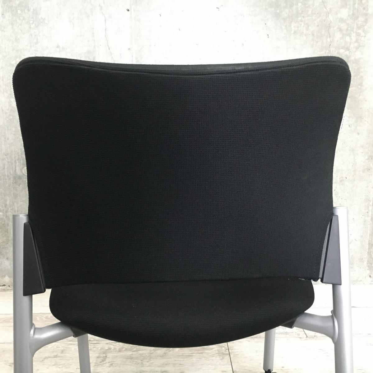 中古】8147シリーズ 8147BZ オカムラ/okamura スタッキングチェア 