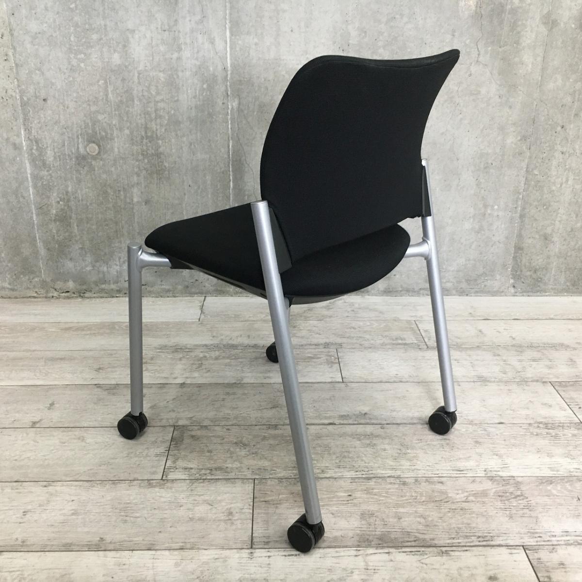中古】8147シリーズ 8147BZ オカムラ/okamura スタッキングチェア 