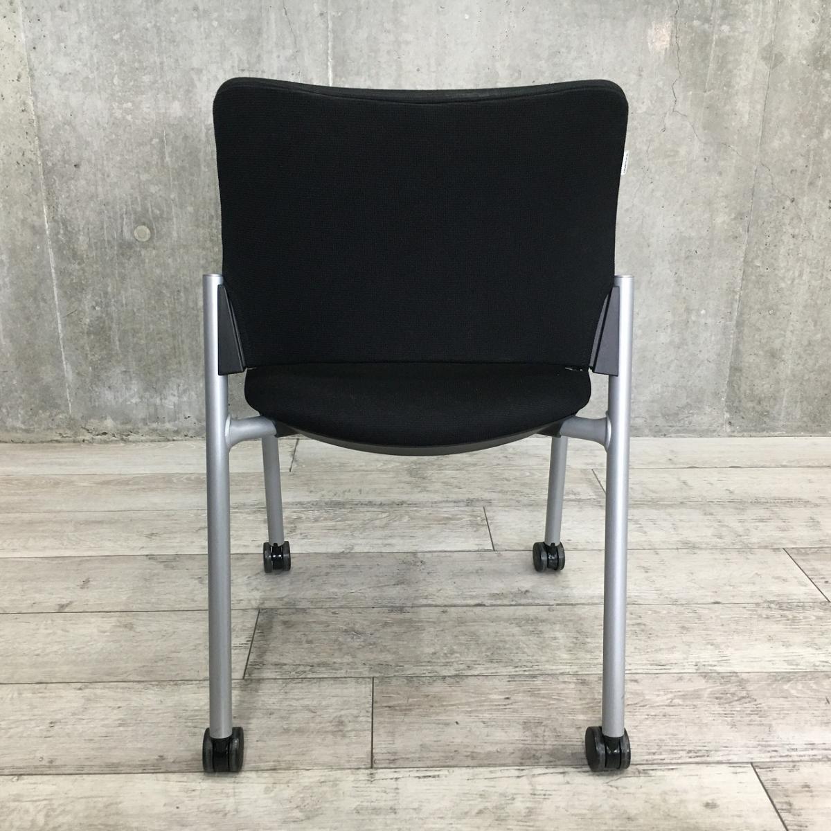 中古】8147シリーズ 8147BZ オカムラ/okamura スタッキングチェア 