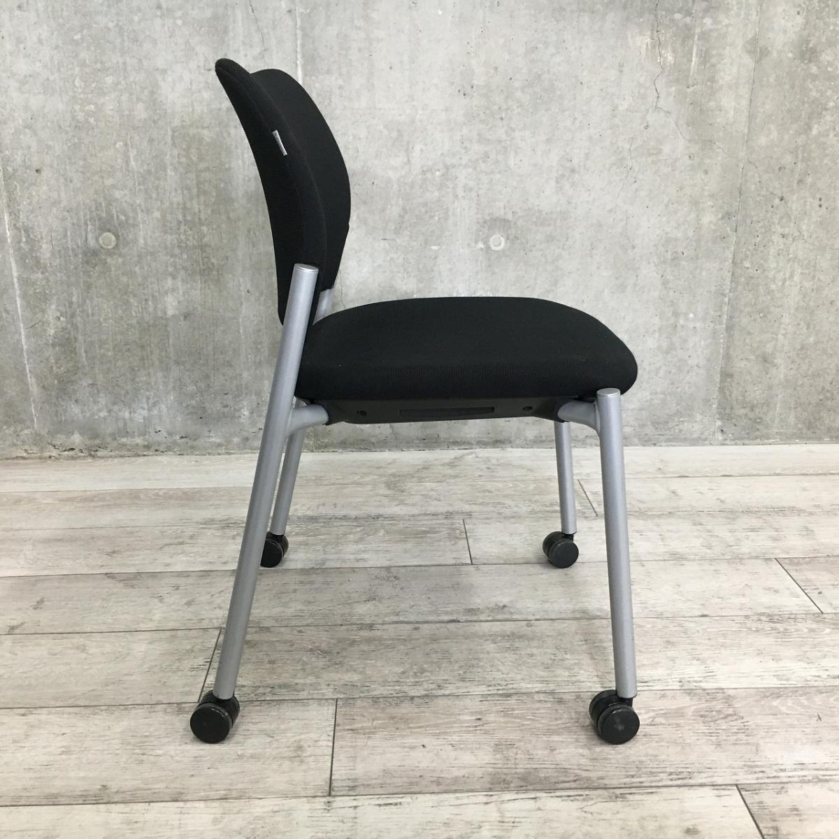 中古】8147シリーズ 8147BZ オカムラ/okamura スタッキングチェア 