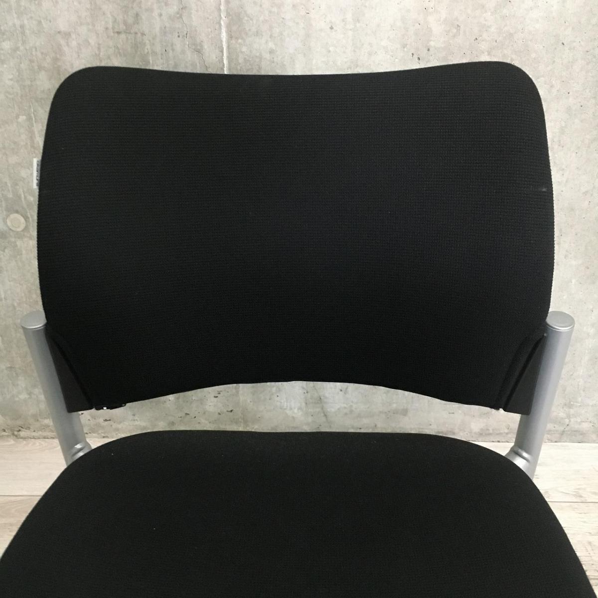 中古】8147シリーズ 8147BZ オカムラ/okamura スタッキングチェア 