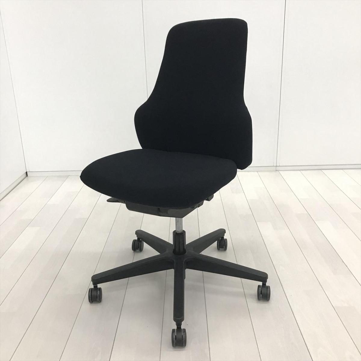 中古】グーフォ CRS-G2702E6G9B6N コクヨ/KOKUYO 肘無ハイバックチェア 