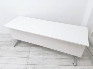 【定価約11万円】【ストッパー部材不足値引き商品】【３名使用におすすめの横幅1800ｍｍサイズのサイドスタックテーブル】■イトーキ製■ＨＥシリーズ■サイドスタックテーブル