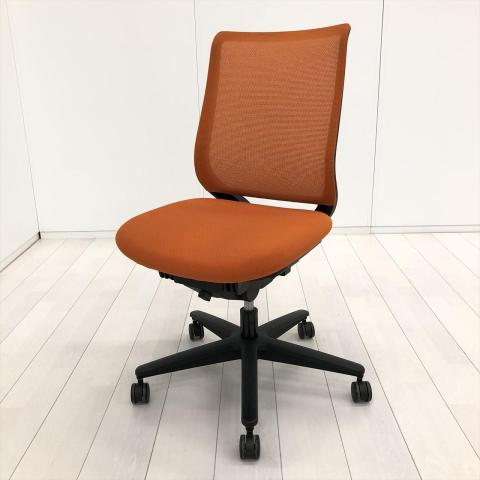 【中古】ミトラシリーズ  コクヨ（KOKUYO） 肘無ローバックチェア